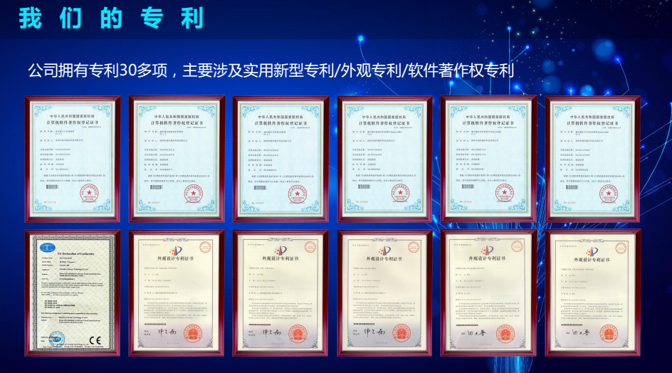 城市漫步專利證書
